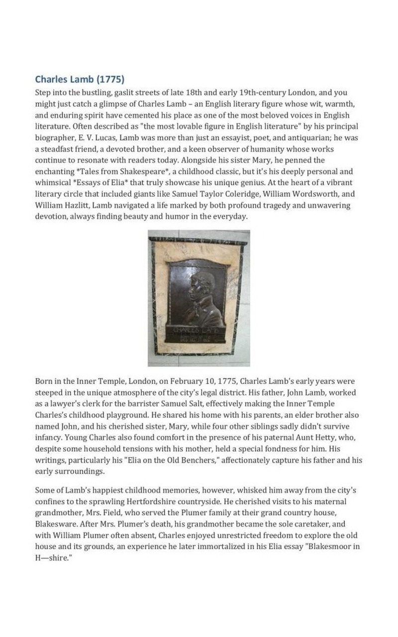 Biography page example